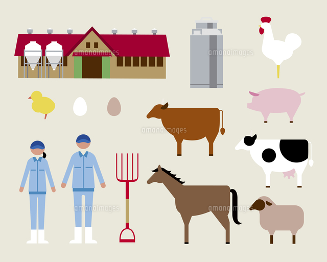 農家のおじさん・ファーマーのイラストかわいいフリー素材集 いらすとや