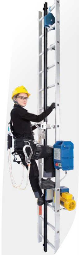 垂直梯子 高1700保安用品・工事保安機材・交通標識などの製作販売レンタル テントー標識