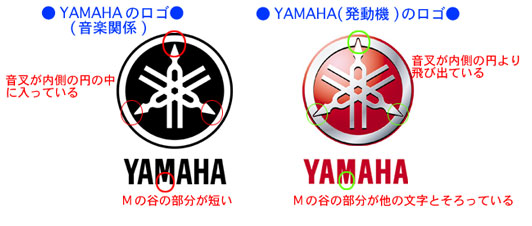 じつは微妙に違うんです！ 楽器とバイク、ヤマハ音叉マークの秘密モーサイ