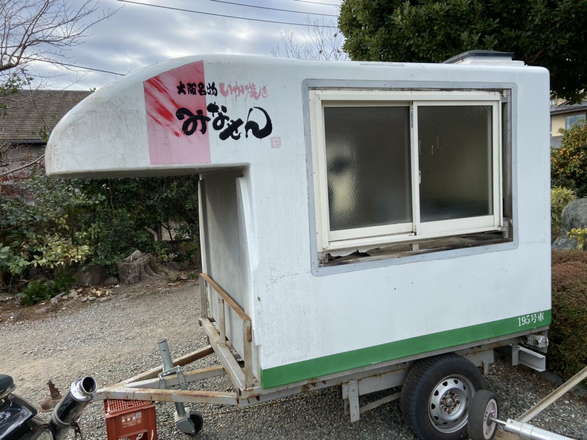 軽バン・軽トラックなど移動販売車、キッチンカーの制作例です