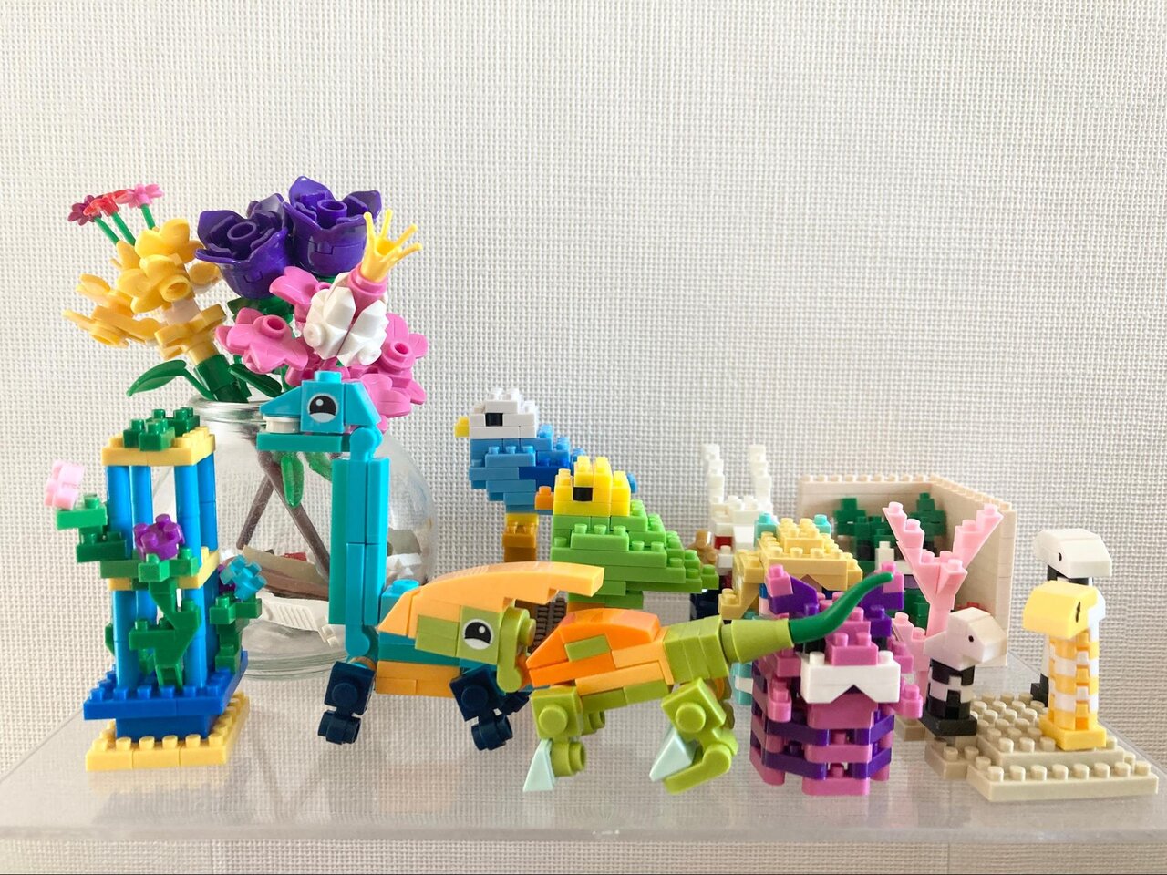 ダイソープチブロック恐竜のなかま全10種セットフリマアプリ ラクマ