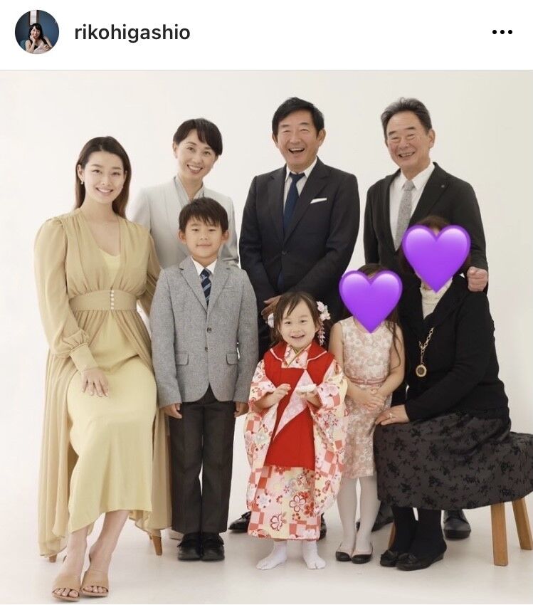 東尾理子公式インスタグラム rikohigashio から - スポニチ Sponichi Annex 芸能