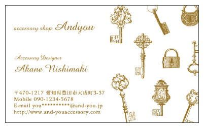 MK-9 ＊アクセサリー台紙 ＊名刺 ＊ショップカード etcアクセサリー用台紙～ハンドメイド作家さん向けのアクセサリー用台紙～-名刺 デザイン作成 印刷 の通販ショップ 名刺広芸アンドユー1ページ目