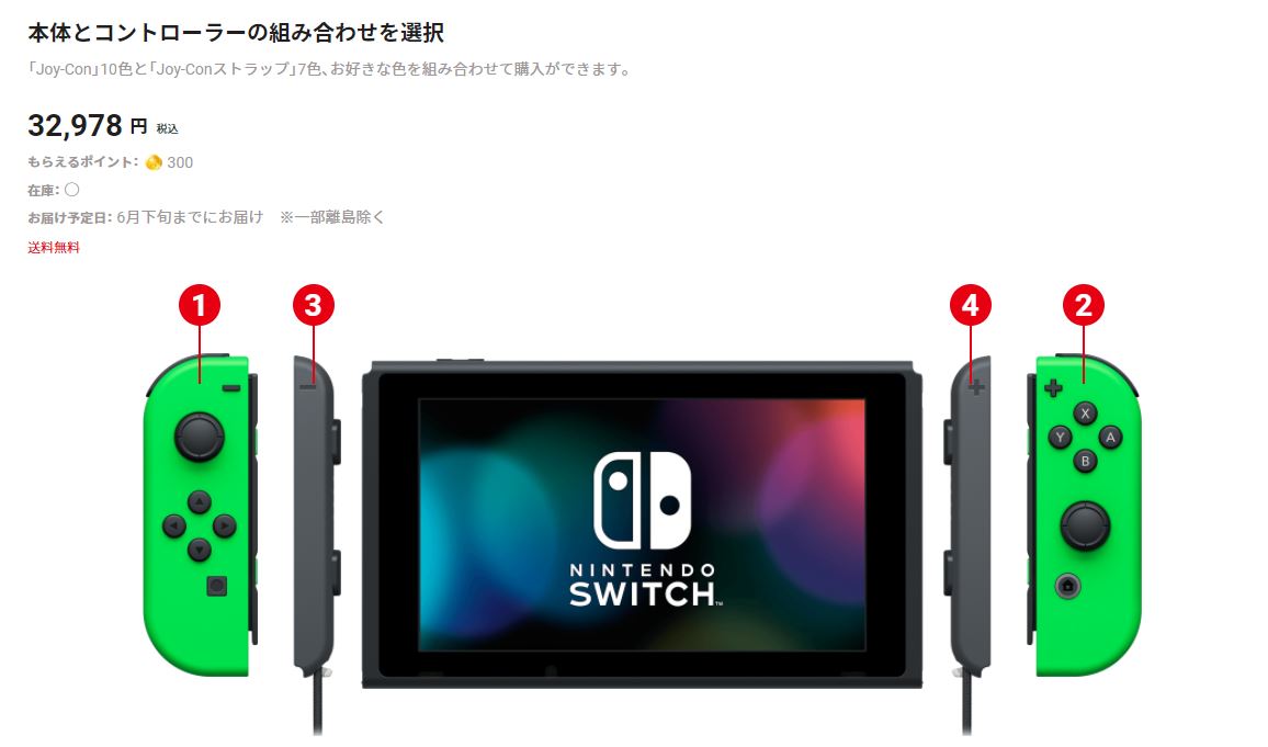 マイニンテンドーストア、「Nintendo Switch Customize」6月下旬発送分の販売再開 - GAME Watch