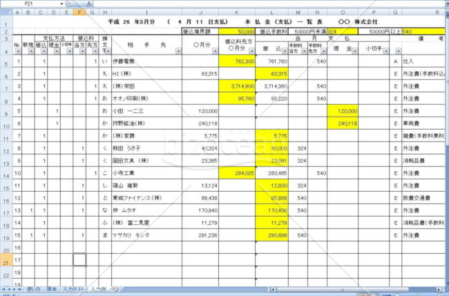 家計簿をエクセルでつけてみよう！初心者編電力・ガス比較サイト エネチェンジ