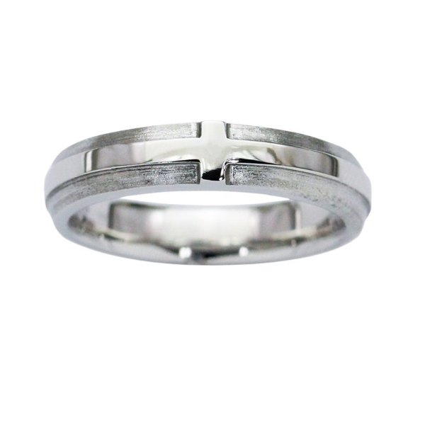 メンズリング 人気 指輪 シルバーピンキーリング ストレート 男性用