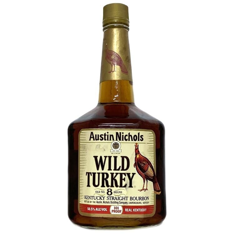 ワイルドターキーWILD TURKEYバーボン 金キャップ 750ml 50.5度 オースティンニコルズ 8年 未開封トレファクONLINE