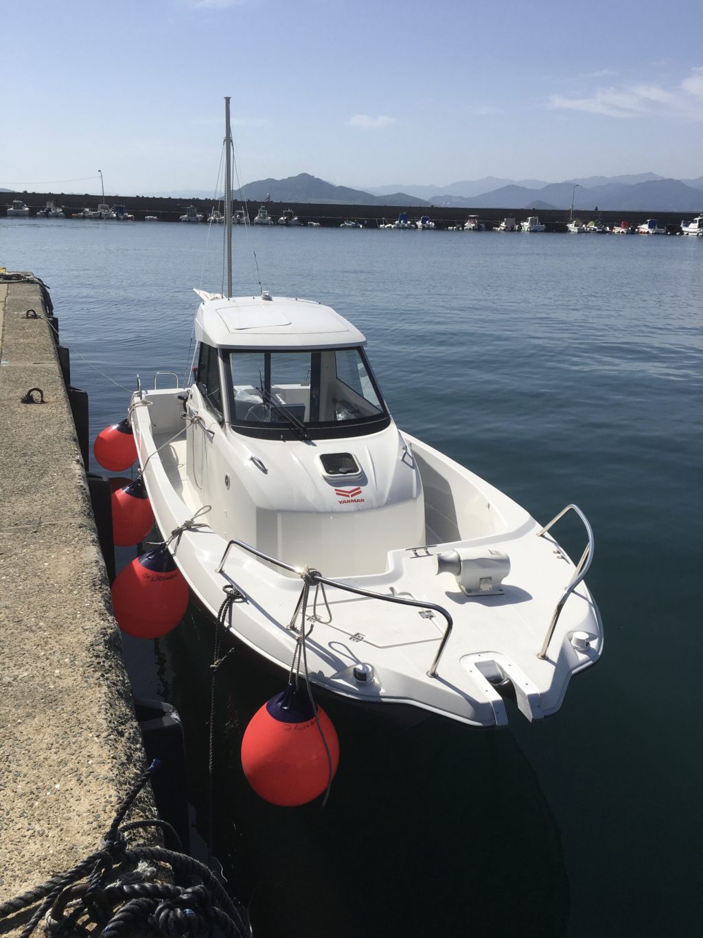 Anjuramarine アンジュラマリン 船内機から、船外機へ