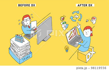 会社で働く人のイラスト 男性かわいいフリー素材集 いらすとや