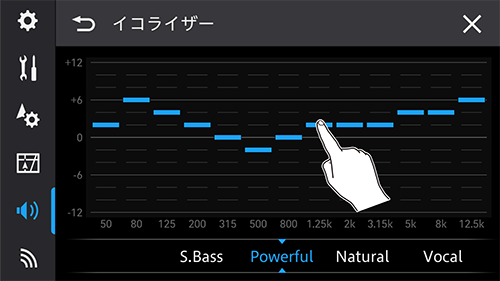 カロッツェリアの楽ナビでもオススメのイコライザー設定を試してみた – ぶーぶろぐ