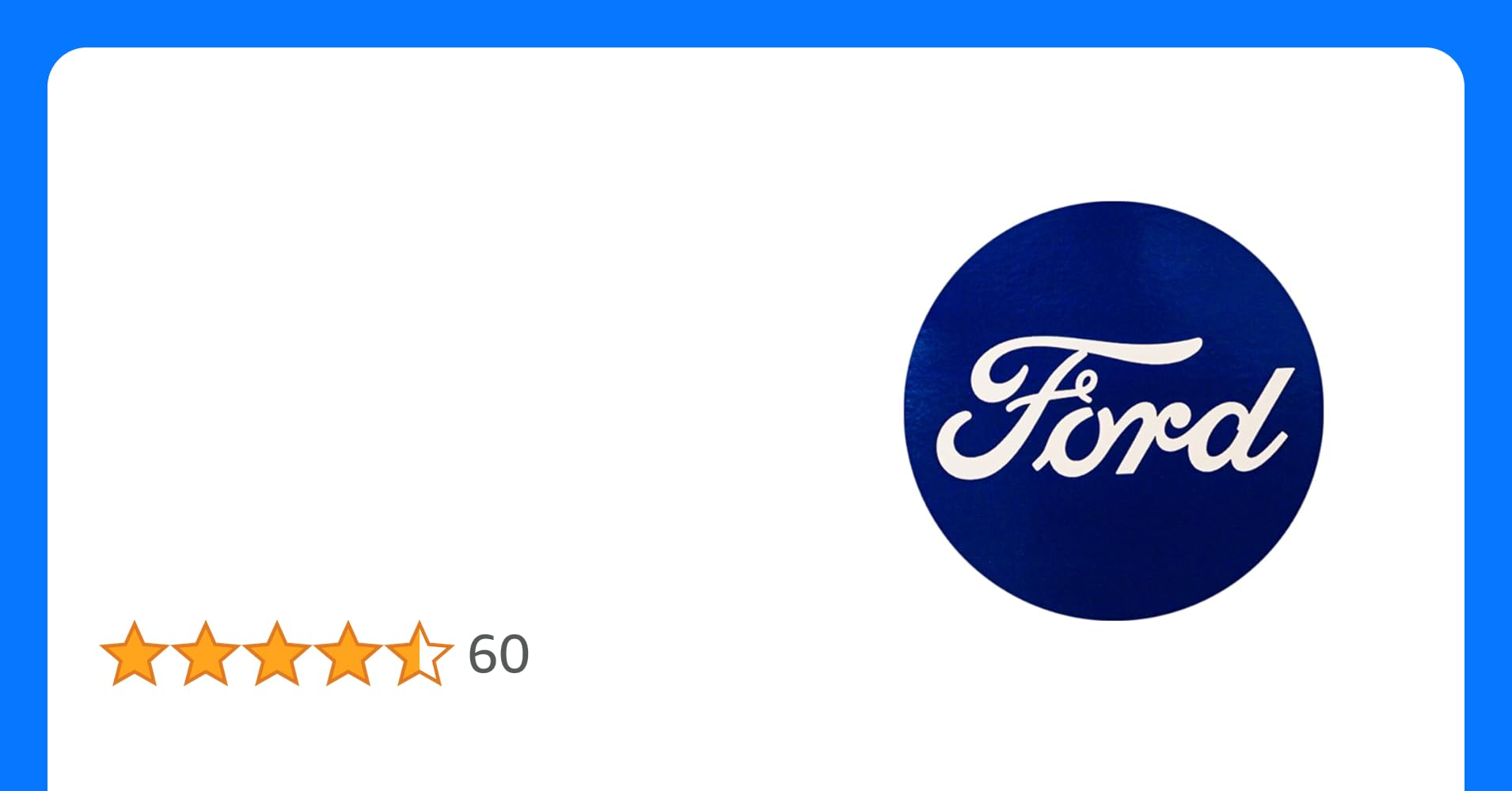 ☆FORD エンブレム マーク フォード F150 エクスプローラー，エクスペディション，ブロンコ，サンダーバード，マスタング，トーラス，フォーカス