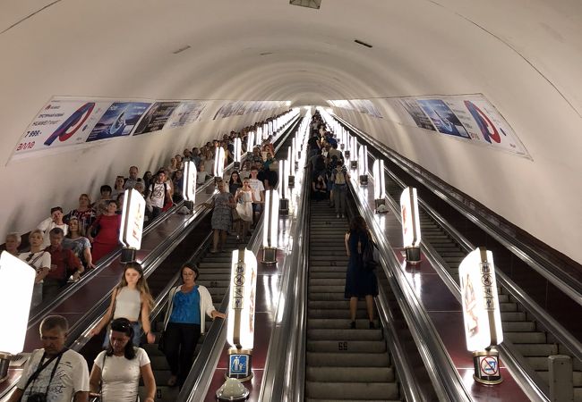 モスクワの地下鉄はなぜこれほど深いのか