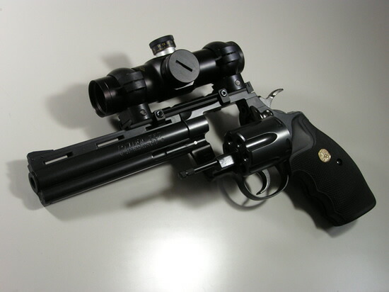 コルトパイソン .357マグナム 4インチ エアガン 東京マルイ エアガンレビュ