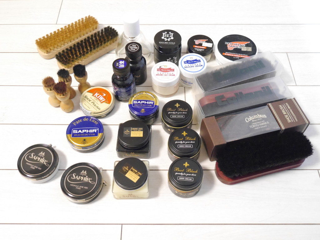 靴磨きの道具は100均の収納ケースでOK！革靴ジャーナル