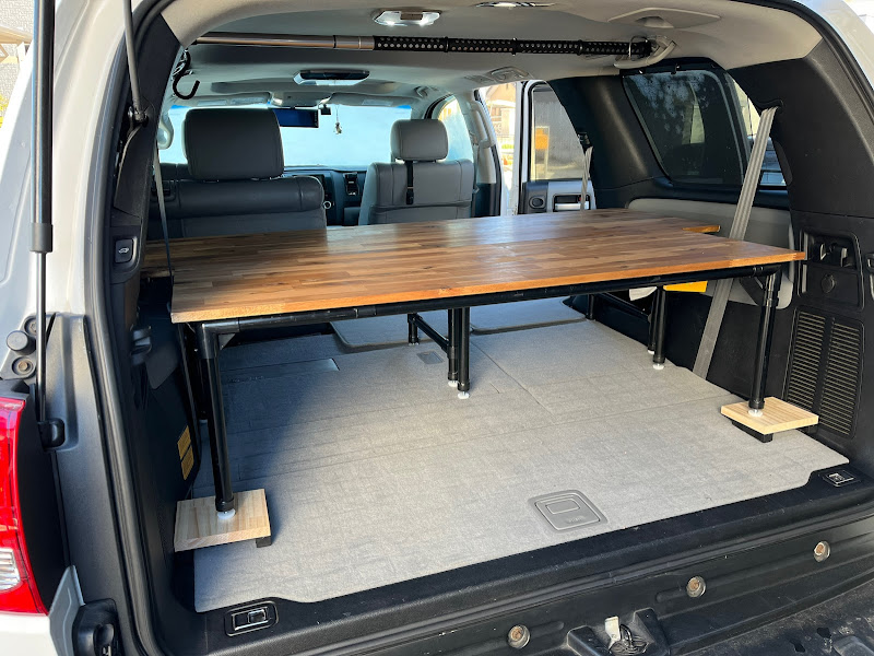 社用車 荷物置き場Diy-Life - イレクターで、できるワクワクを