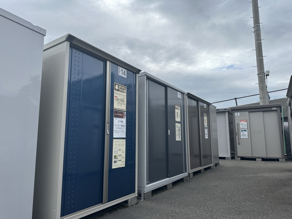 メーカー物置の特徴をざっくりとご紹介＊