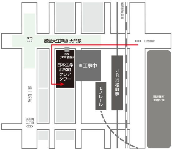 日本生命浜松町クレアタワー 東京都・港区 の募集情報オフィシル Officil