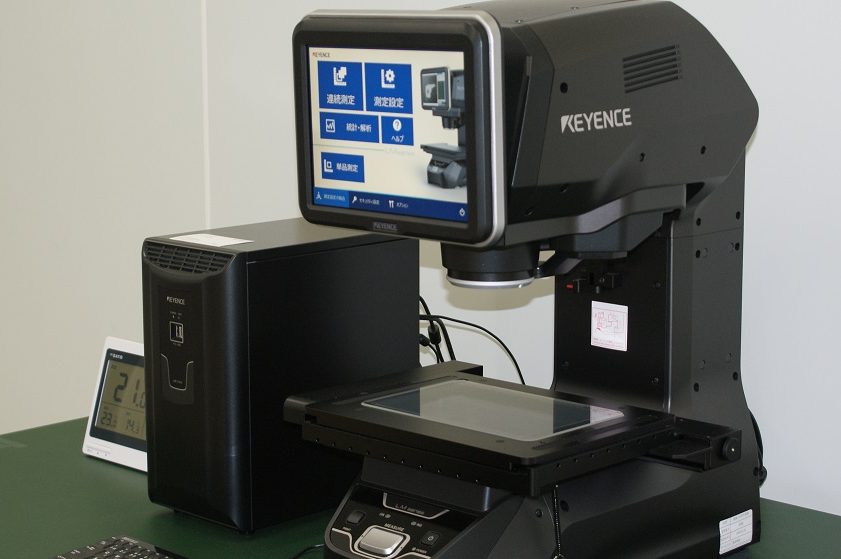 キーエンス画像寸法測定器LM-1100を導入しました : アコン社長のモノ作り日記