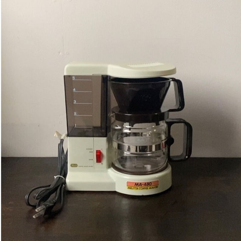 melitta メリタ コーヒーメーカー MA-480 80s 90s ヴィンテージ家電