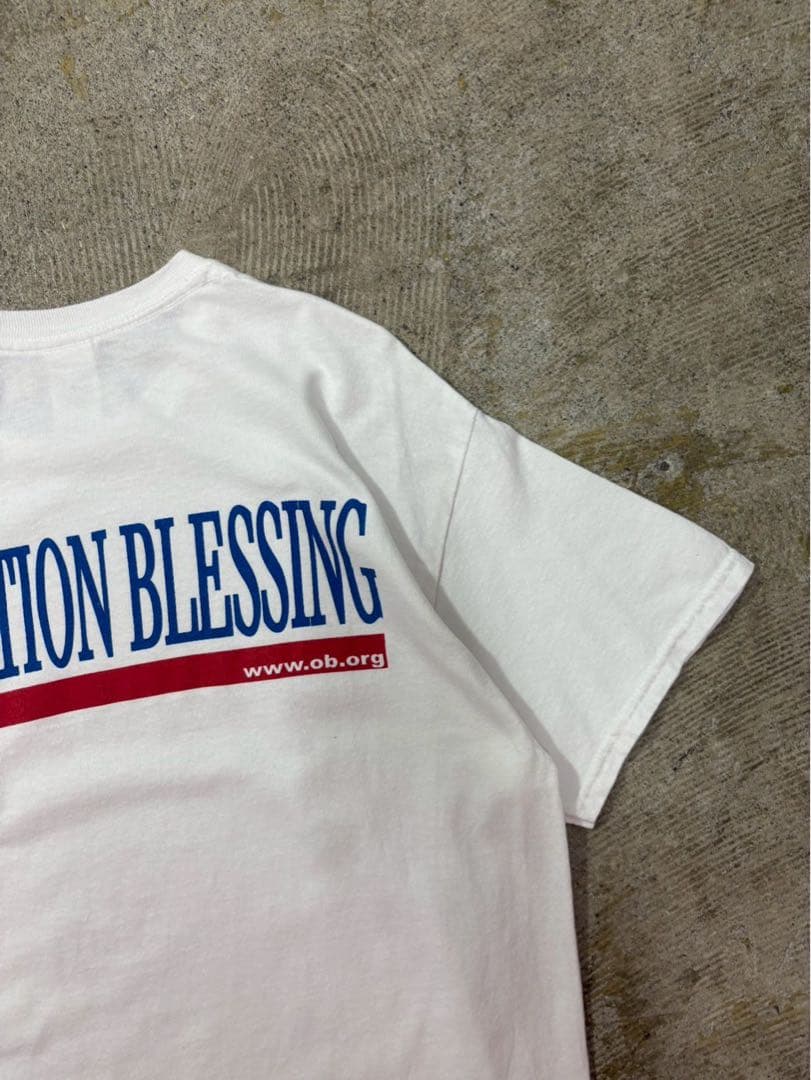 両面プリントtシャツ 慈善事業団体 ヴィンテージ 古着