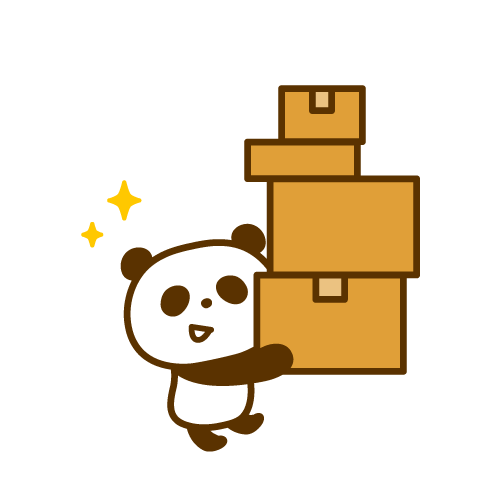 運ぶ無料のAi・PNG白黒シルエットイラスト