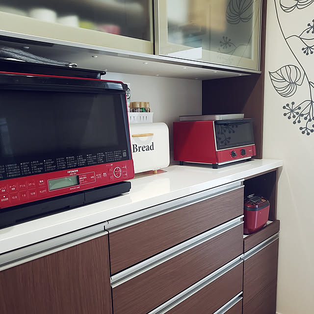 キッチンを華やかにする赤い家電特集