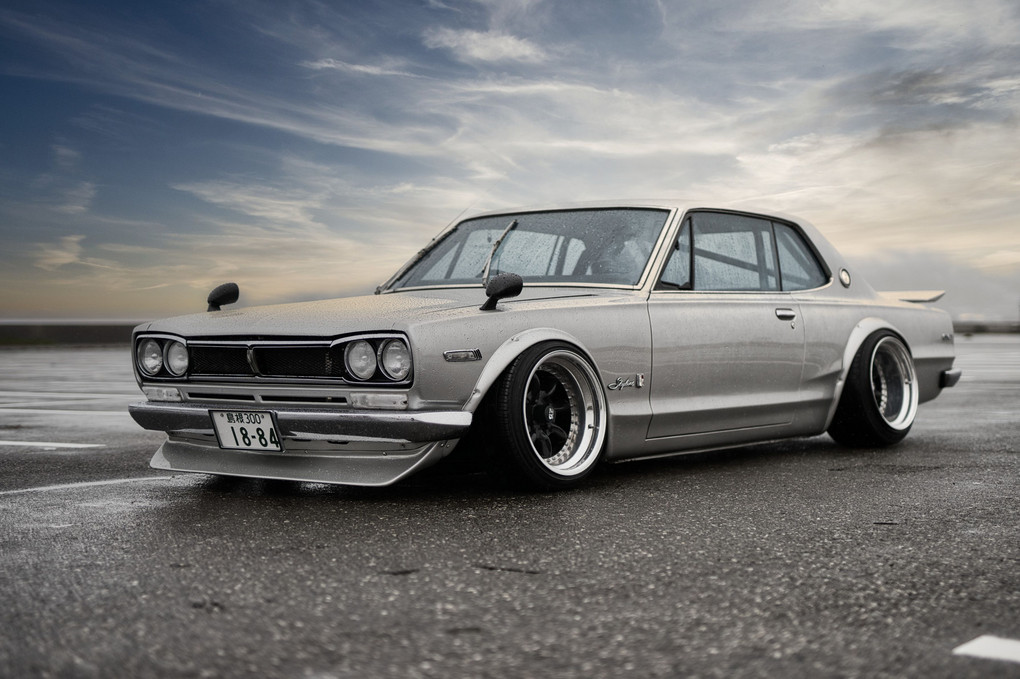 日産 スカイライン ハコスカ 2000GT-X SUツイン 車高調 クーラーの中古車情報 鹿児島県・モータースパイステツ店 中古車EX