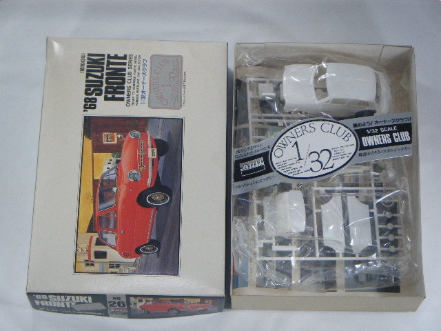 未組立 さぶろく模型化計画二四 1 24 スズキ フロンテクーペ GX レジンキット ガレキ SUZUKI FRONTE COUPE 10
