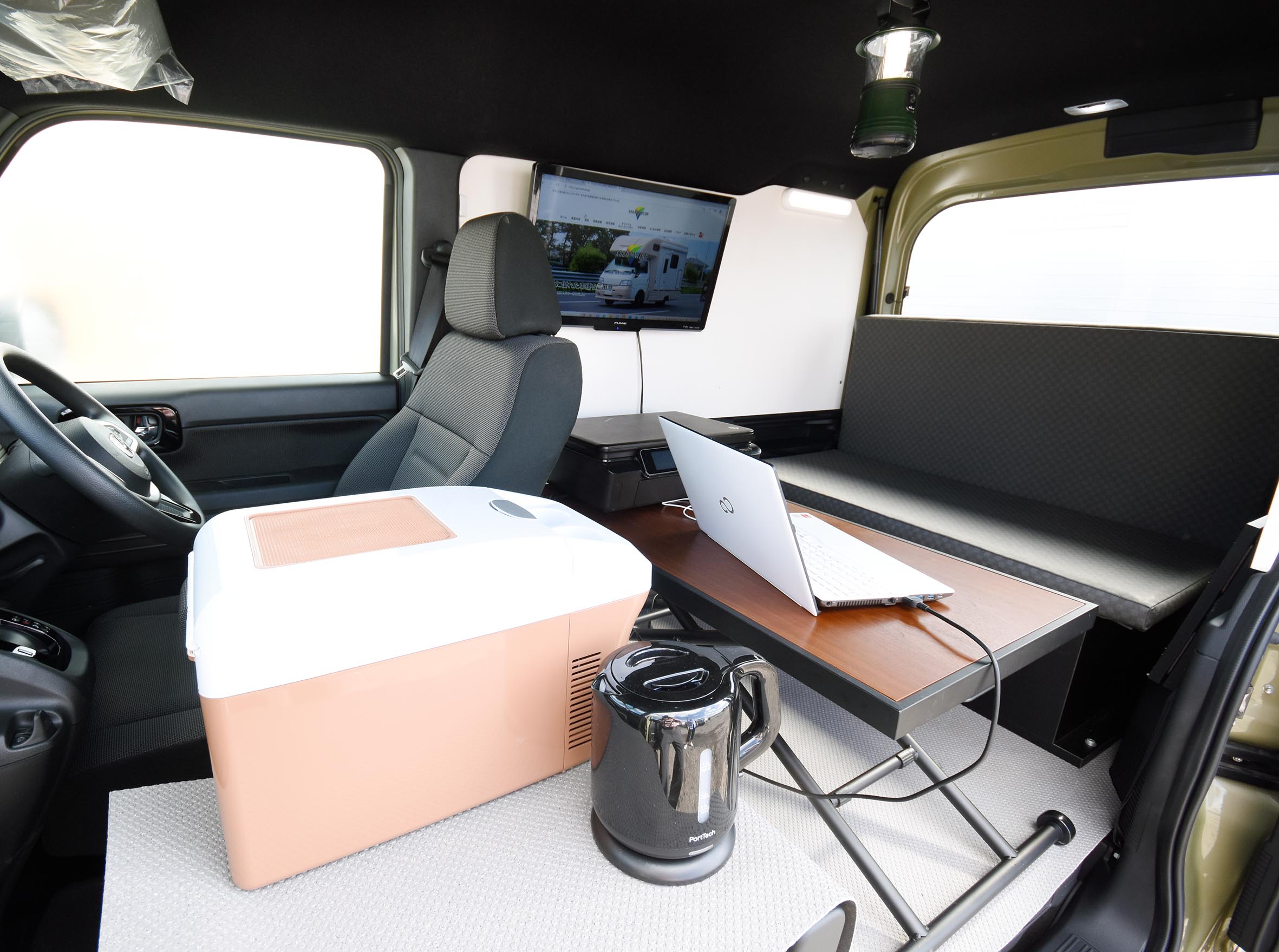 正規ディーラーの軽キャン ホンダカーズ神奈川中 ラクネルNバンL登場 キャンピングカーフェア in 相模原AUTOCAR JAPAN