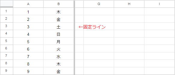 スプレッドシートで行を固定する方法 – MobiSystems