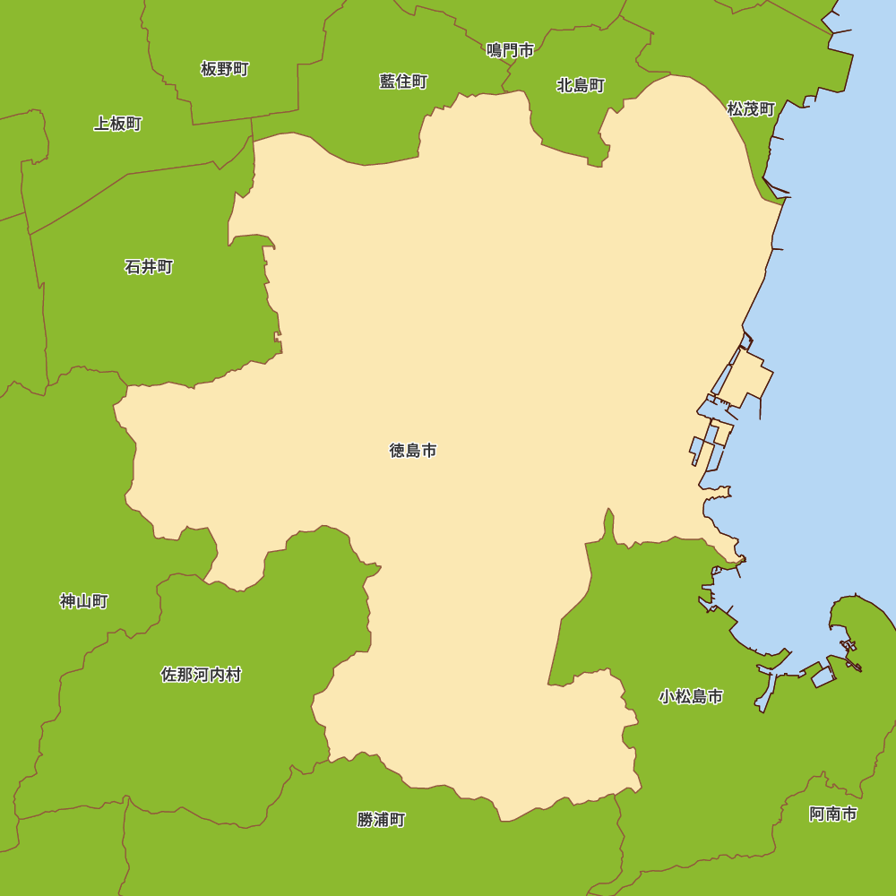 徳島の街並み徳島県徳島市ゆういちろグ