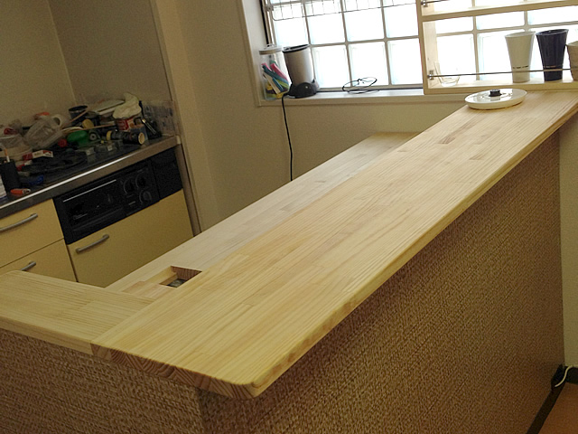 延長用カウンター エクリュ W60×D60×H90cm 61-142-7-1 - as kitchen アズキッチン