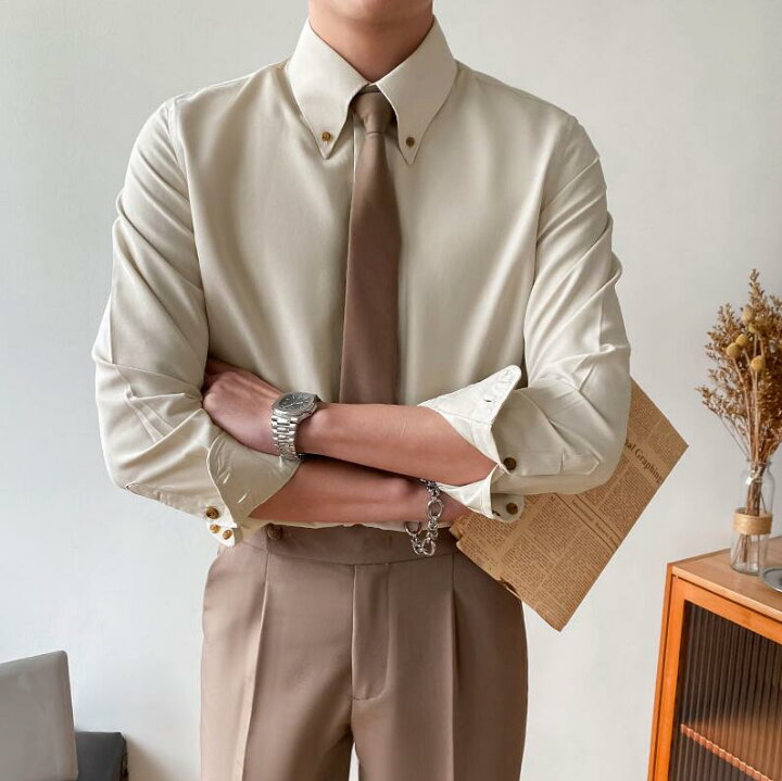 カジュアル・ビジネス両用OK!?スタンドカラーシャツについてとその着こなし方シャツの専門店 ozieオジエ