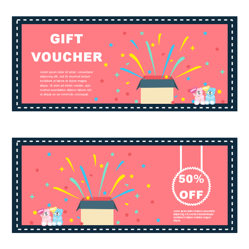 カフェ_割引券_表面_11203のカード無料デザインテンプレート印刷のラクスル