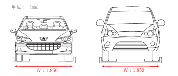駐輪場の寸法から自転車ラックを選ぶ駐輪場のビシクレット