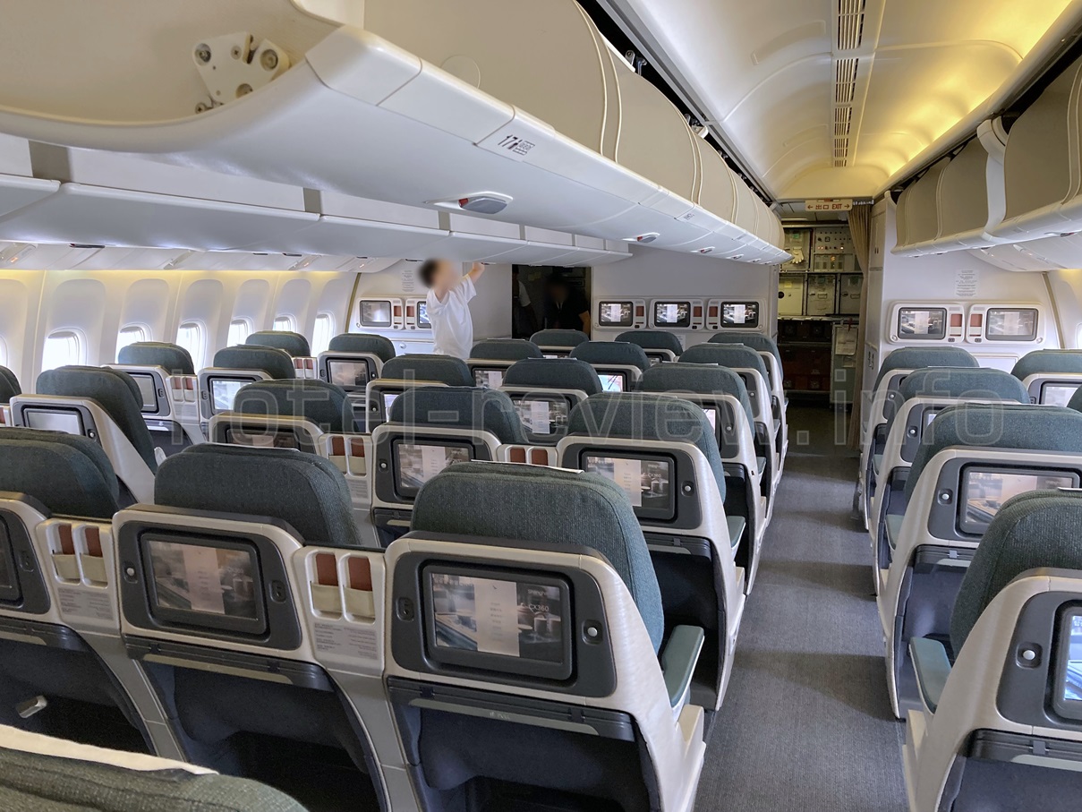 A350型機の快適な機内体験キャセイパシフィック