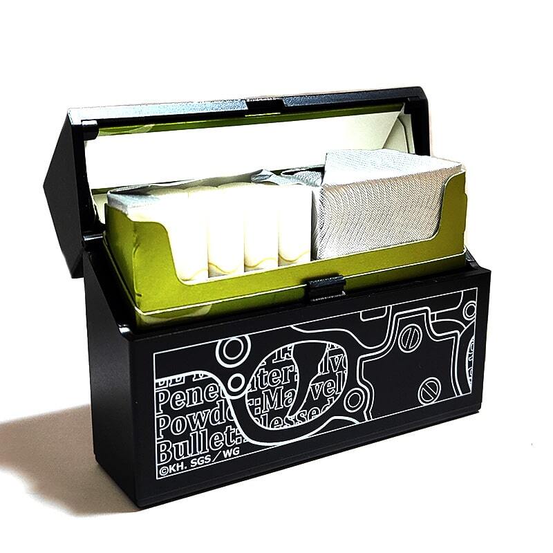 加熱式タバコ 対応 シガレットケース IQOS 平野耕太 HELLSING カスール ジャッカル タバコケース アイコス 選べるプッシュオープンタイプ ヒートスティック対応