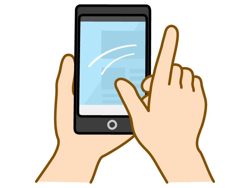 スマホ通知アイコン1：イラスト無料