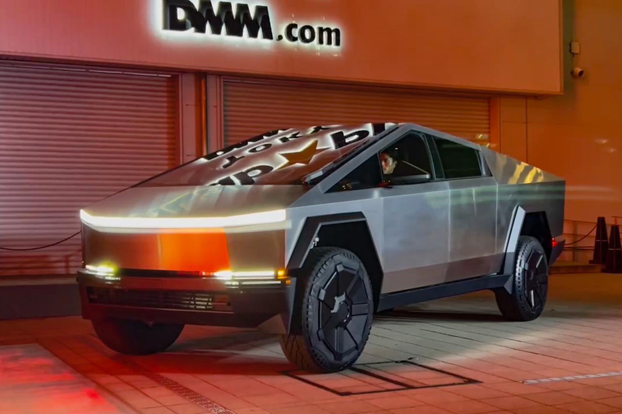 話題のテスラ・サイバートラックが日本上陸、そして展示ツアーを開催！ やっぱり実車も強烈なインパクトで一見の価値アリ!!GO OUT WEB