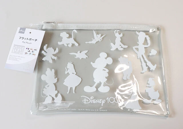 ダイソー で買えるなんて、、！ 透け感が可愛い♡「ディズニーポーチ」 -ftn