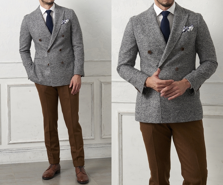 メンズ必見！グレージャケットの素敵な着こなし方と選び方 写真付