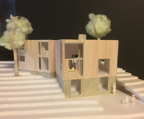 建築模型を製作します^_^