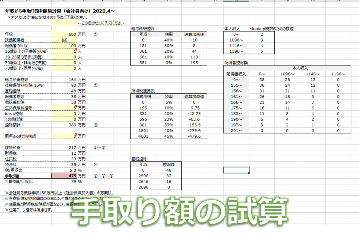 無料配布 ライフプランシミュレーション用ツール Excel のご案内 - 資産形成ハンドブック