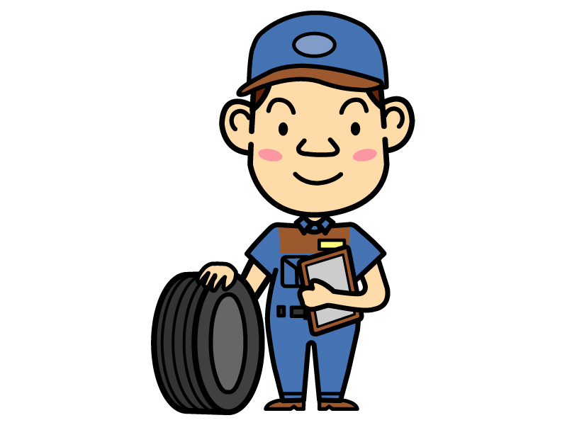 男性自動車整備士と自動車 イラスト素材5855900- フォトライブラリ