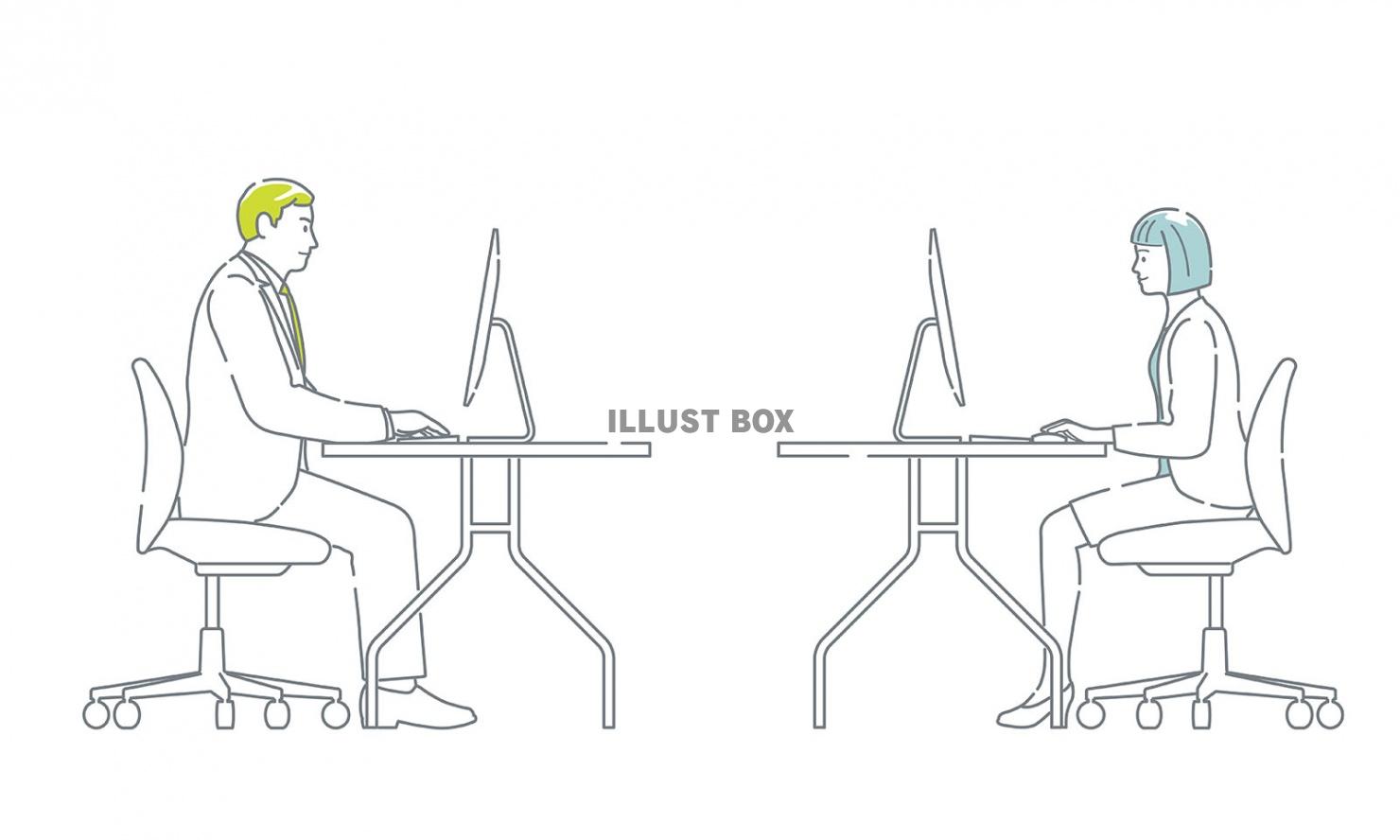 シンプルなビジネスアイコンセットイラスト - No: 1503582無料イラスト・フリー素材なら「イラストAC」