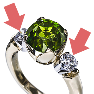 指輪 18金 マリッジリング 誕生石 インディアンジュエリー クロッシングアロー 弓矢 結婚指輪レディース 送料無料 : ジュエリー工房 ALMA -通販 - Yahoo!ショッピング