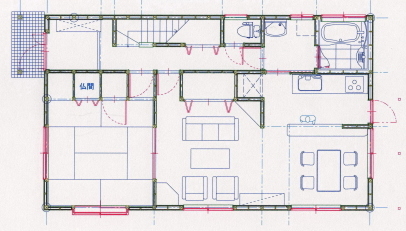 自分でやってみよう！バーの深夜営業届出 図面作成① 営業所平面図バー開業手続き.com