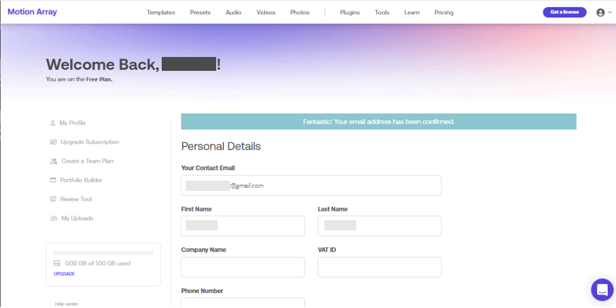 Motion Array モーションアレイ の使い方・料金・体験レビュ