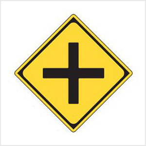 画像ギャラリー紛らわしすぎ!? 道路標識「赤ペケ」と「赤ナナメ」4種類どう違う？ 青地と白地で意味は大違い！乗りものニュース