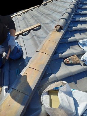 リフォーム施工事例詳細屋根瓦葺き替え工事株式会社リフォームたつみ 鍵本 実